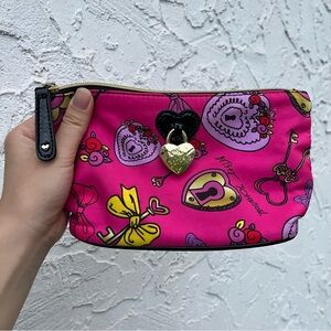 Betsey Johnson Makeup Cosmetic Bag!